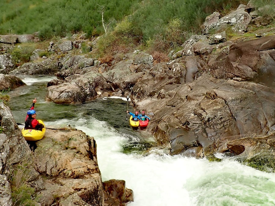 Kayak Aguas bravas Galicia con Govin Kayak